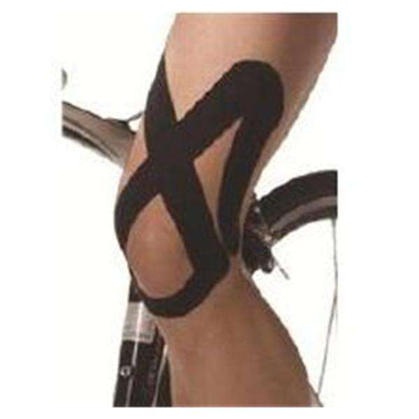 Tape Kinesiology SpiderTech 100% Cotton/Poly Acrylic Pre Cut Adhs Black 10/Box